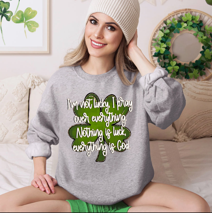 No luck All God DTF Transfer