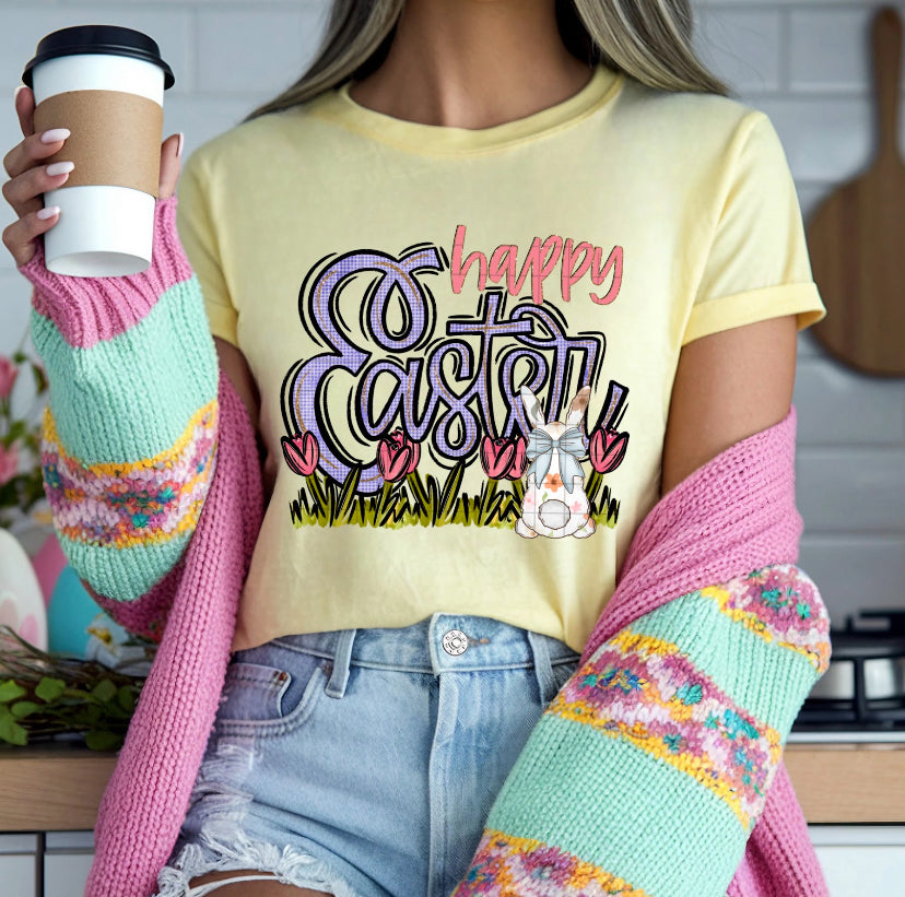 Happy Easter DTF Transfer