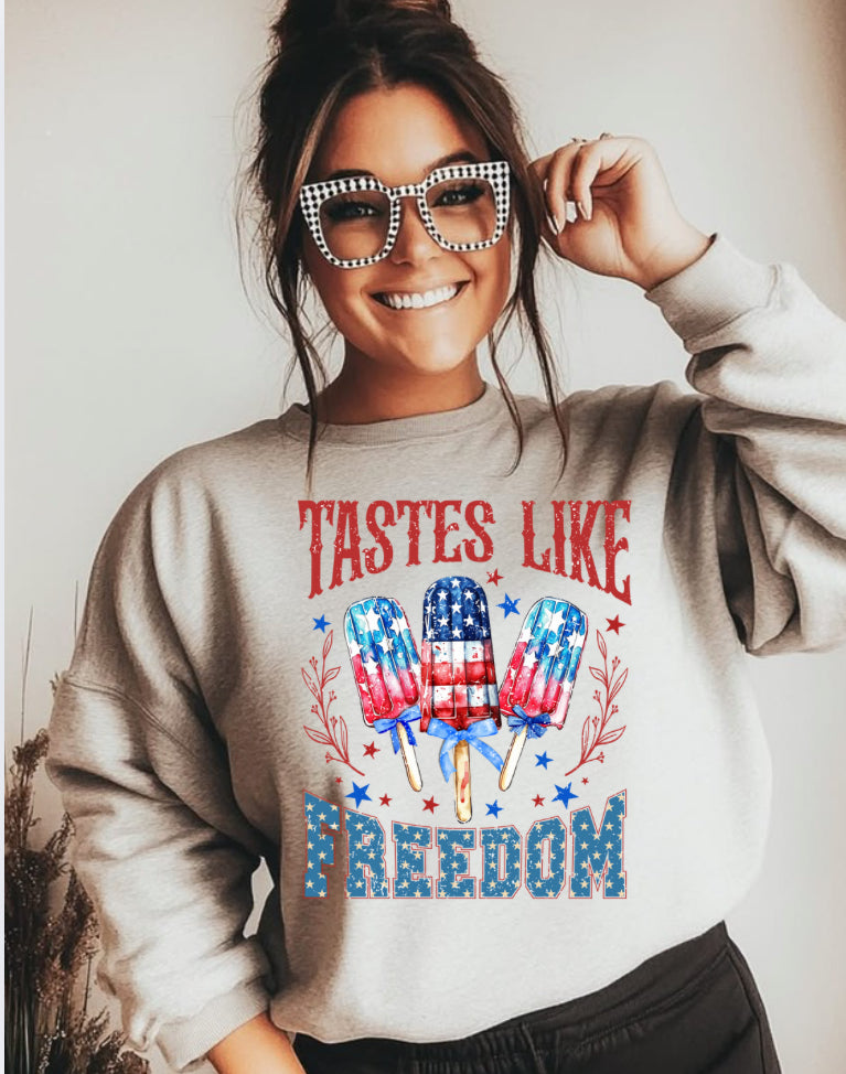 Tastes like Freedom DTF Tranfers