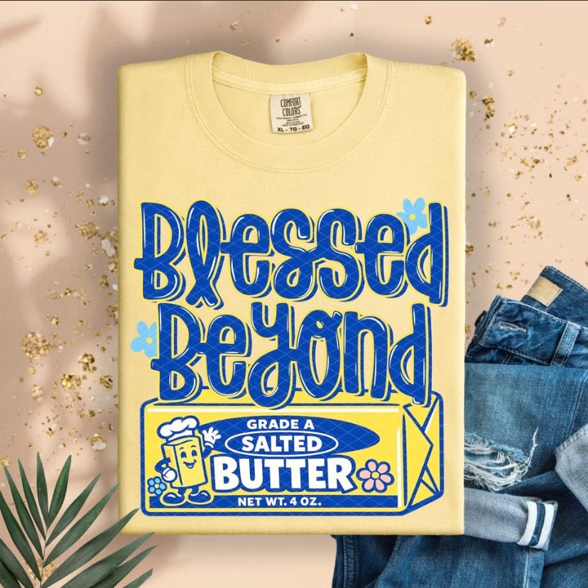 Blessed Beyond DTF Transfer