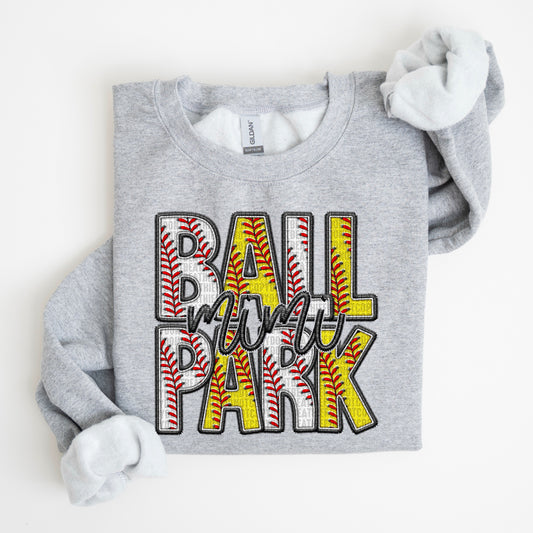 Ball Park Mimi DTF Transfer