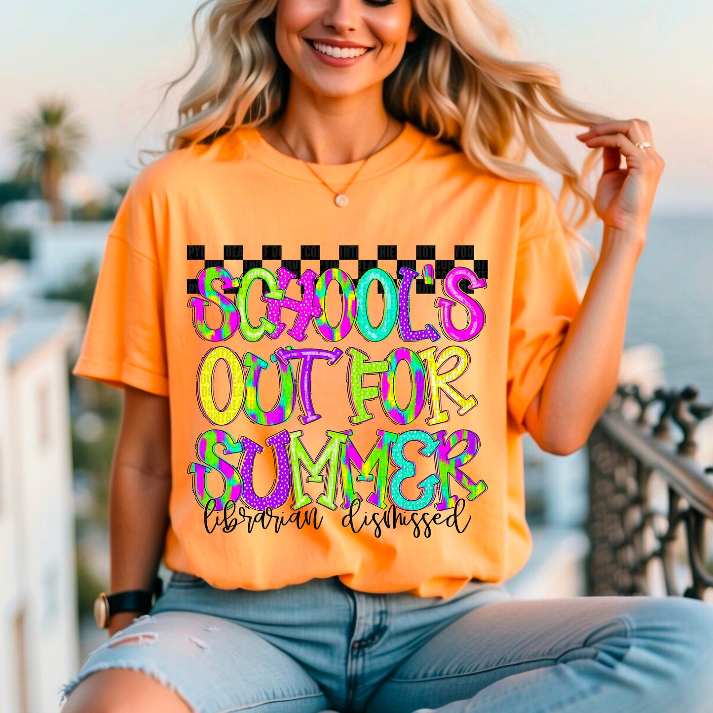 Schools Out Librarian Dismissed DTF Transfer