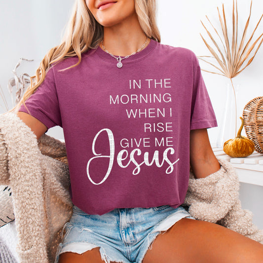 In The Morning When I Rise DTF Transfer