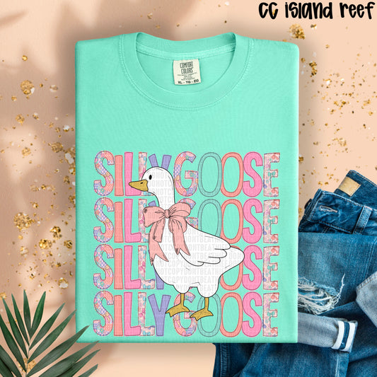 Silly Goose Block DTF Transfer
