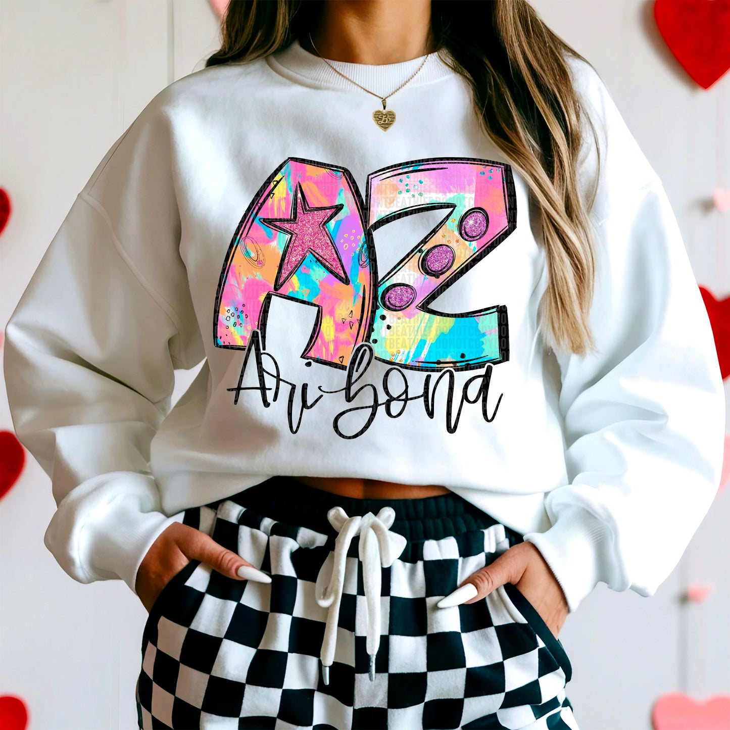 Neon Arizona DTF Transfer