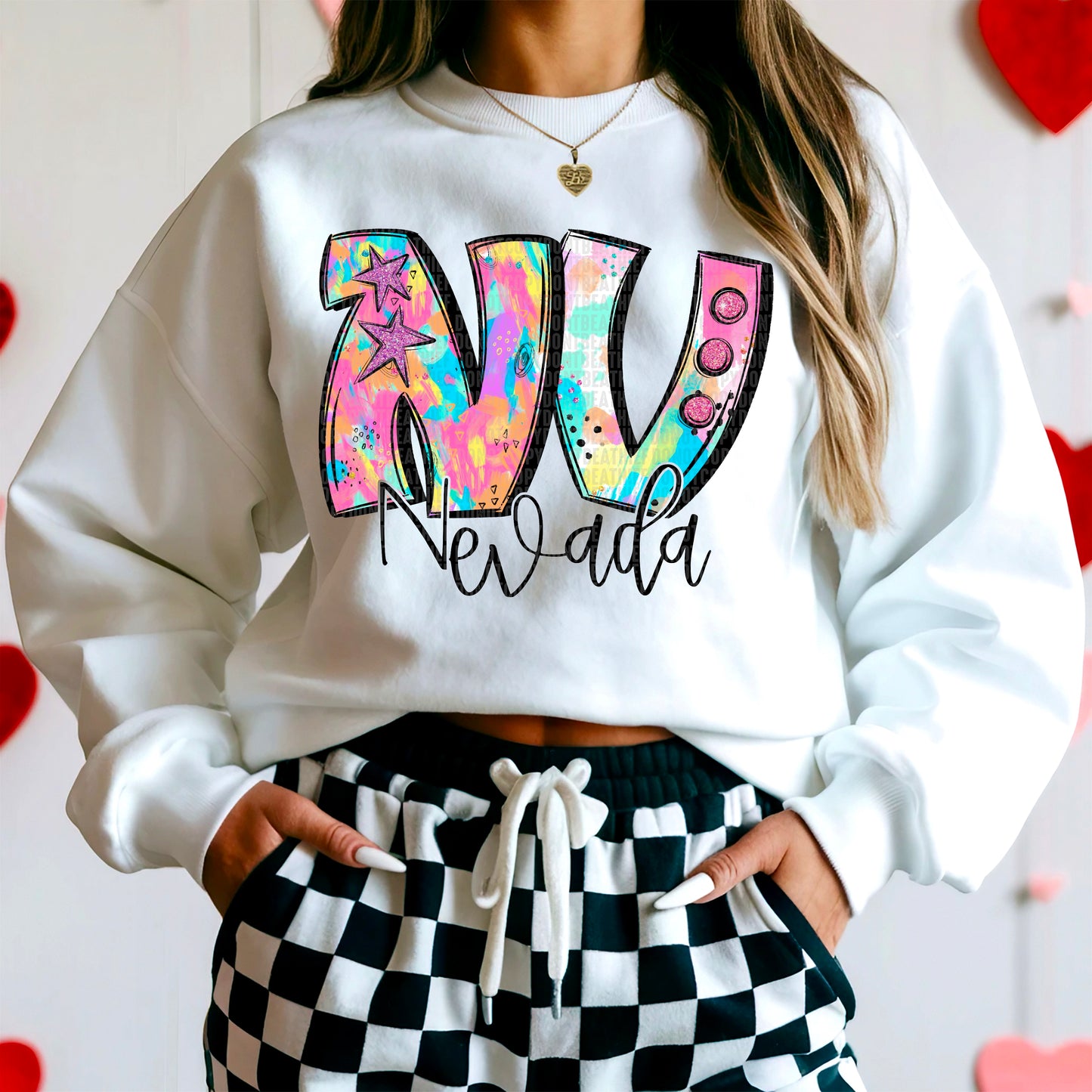 Neon Nevada DTF Transfer