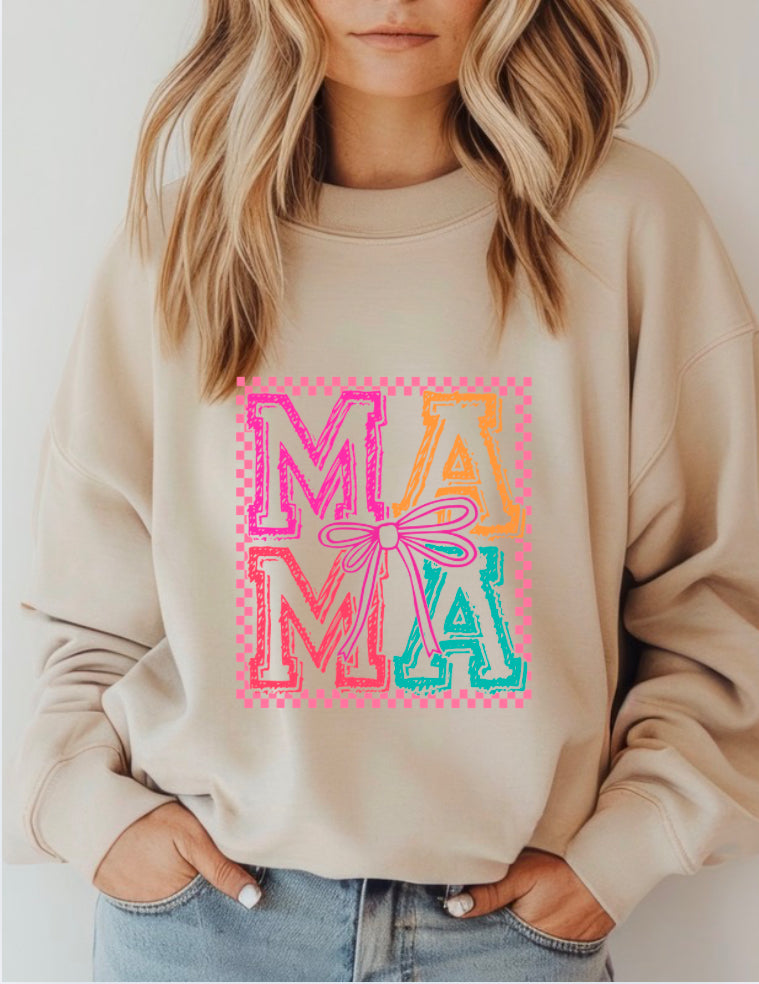 Mama Bow DTF Transfer