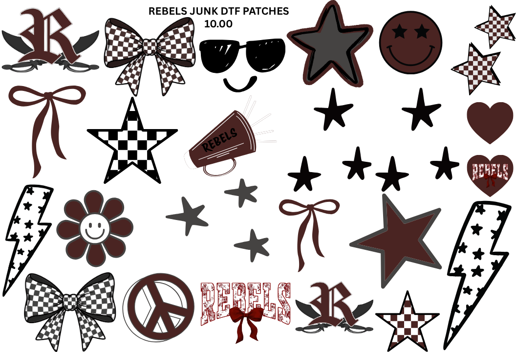 REBELS JUNK DTF PATCHES