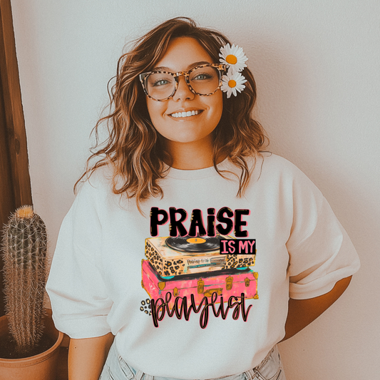 Praise Is My Playeist DTF Transfers