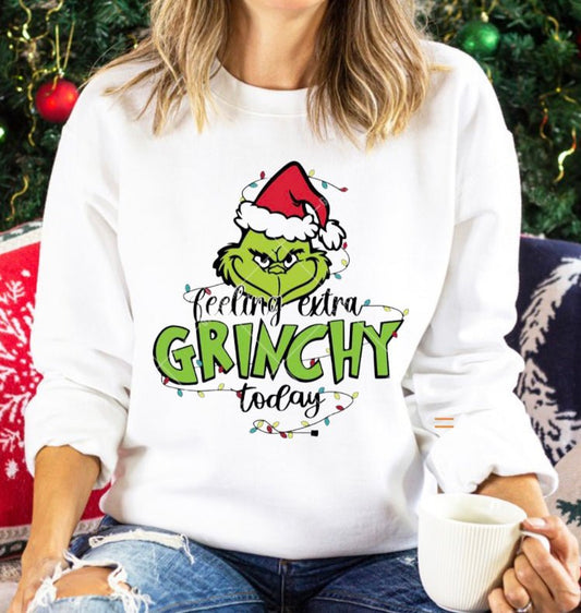 Kay’s and Grace Transfers 12” Feeling Extra Grinchy DTF Transfer