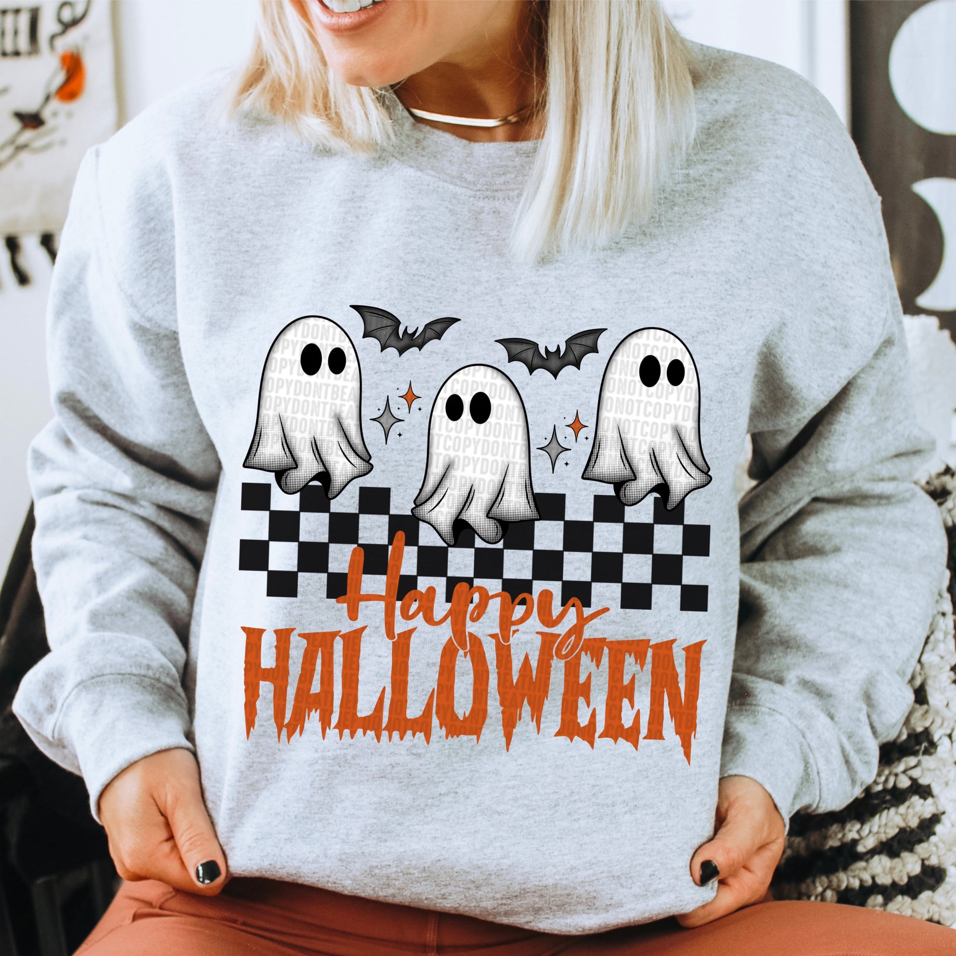 Kay’s and Grace Transfers 12” Happy Halloween DTF Transfer Happy Halloween DTF Transfer