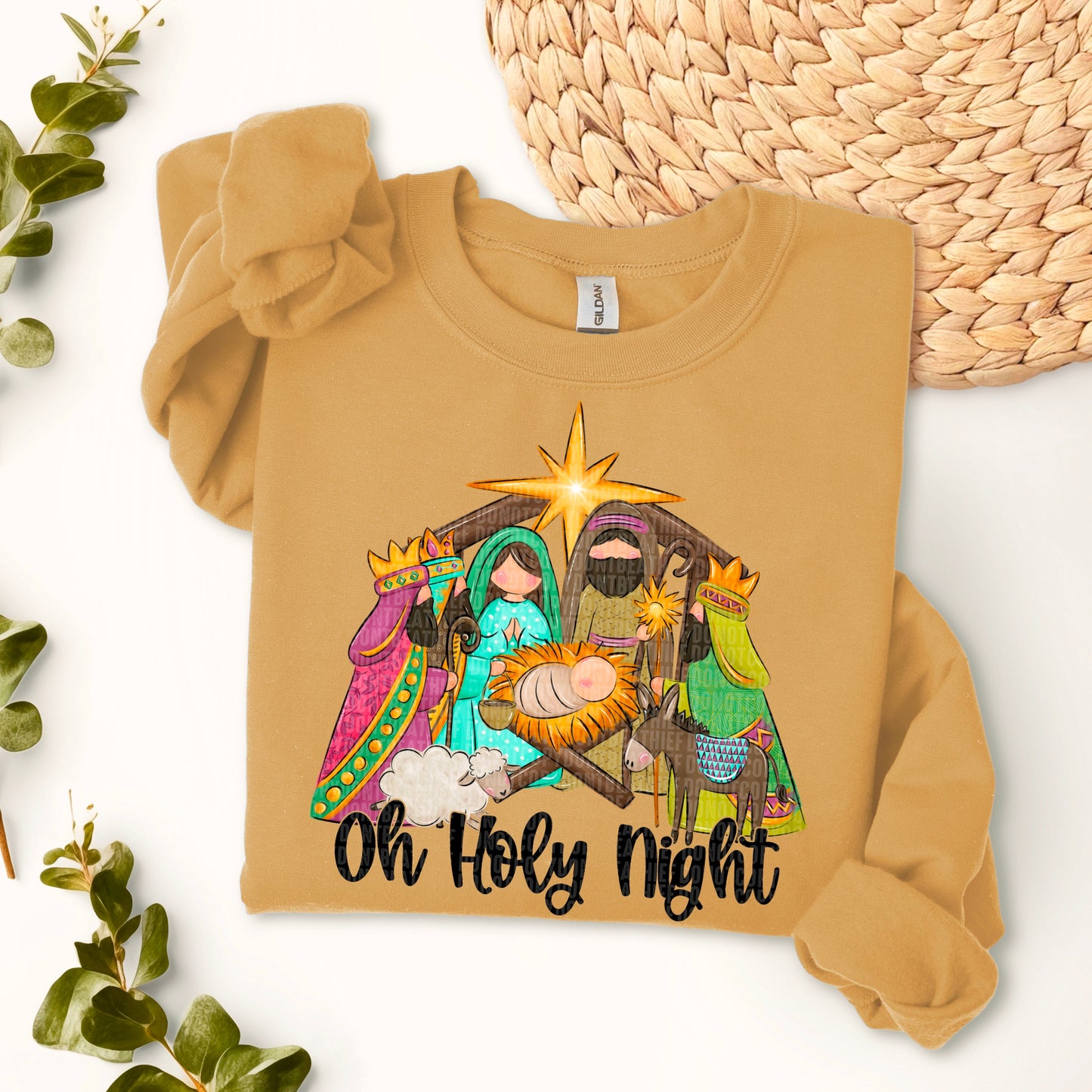 Kay’s and Grace Transfers 12” Oh Holy Night DTF Transfer Oh Holy Night DTF Transfer