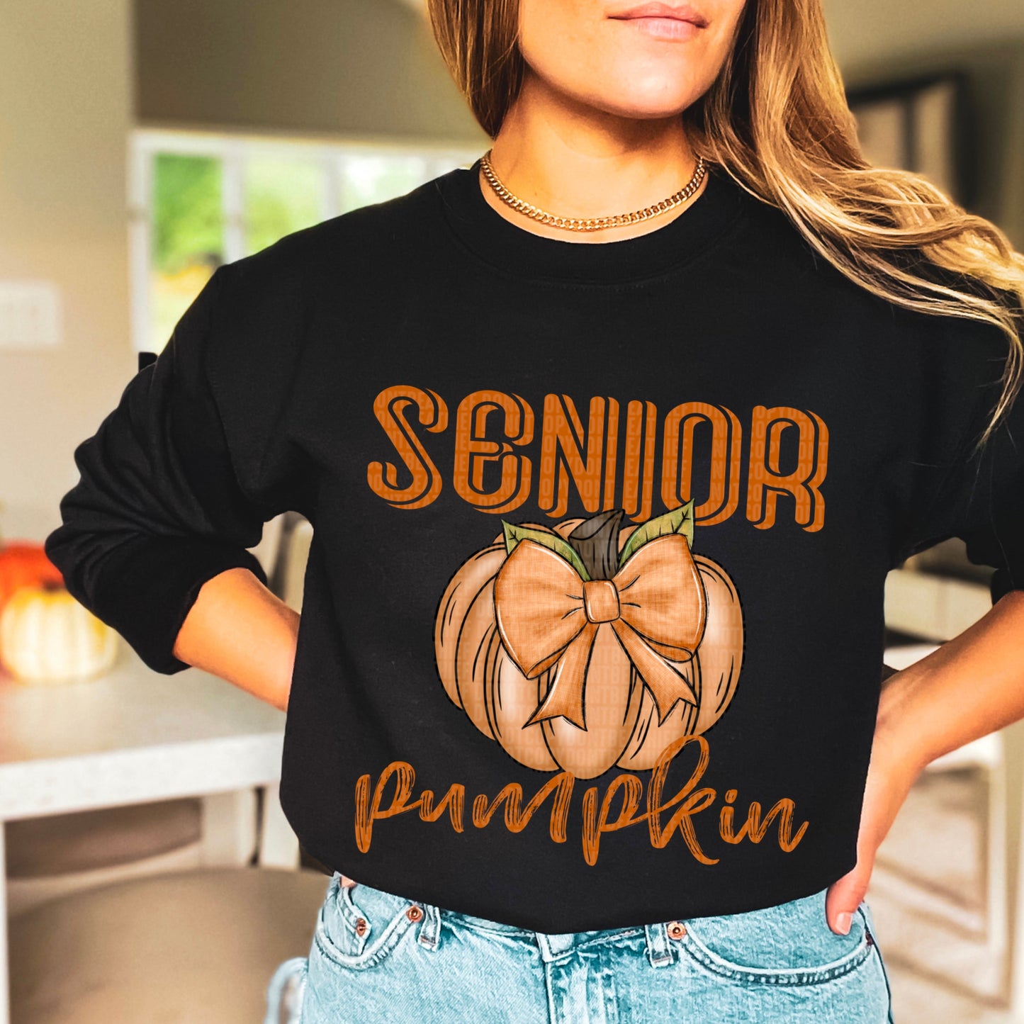 Kay’s and Grace Transfers 12” Senior Pumpkin DTF Transfer Senior Pumpkin DTF Transfer