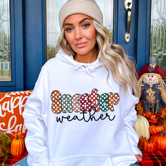 Kay’s and Grace Transfers 12” Sweater Weather DTF Transfer Sweater Weather DTF Transfer