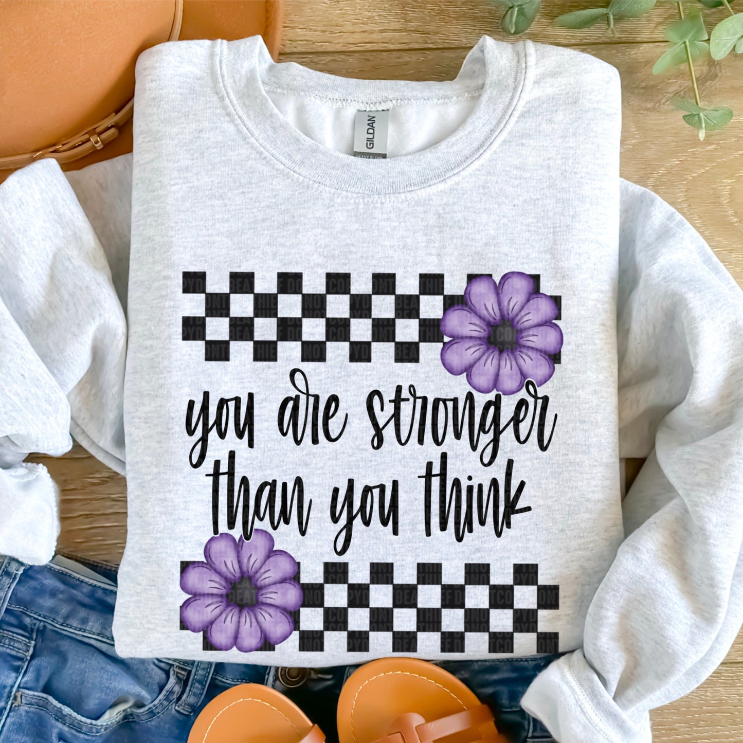 Kay’s and Grace Transfers 12” You Are Stronger Than You Think DTF Transfer You Are Stronger Than You Think DTF Transfer