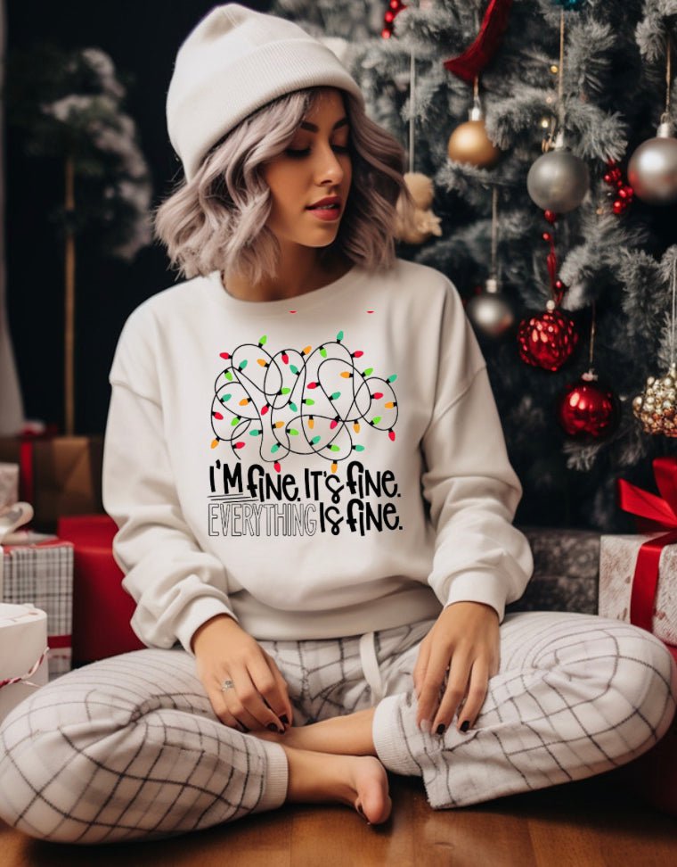 Kay's & Grace Clothing Company 11x11 Pre-Order It’s Fine Ever-thing Is Fine Heat DTF Transfer