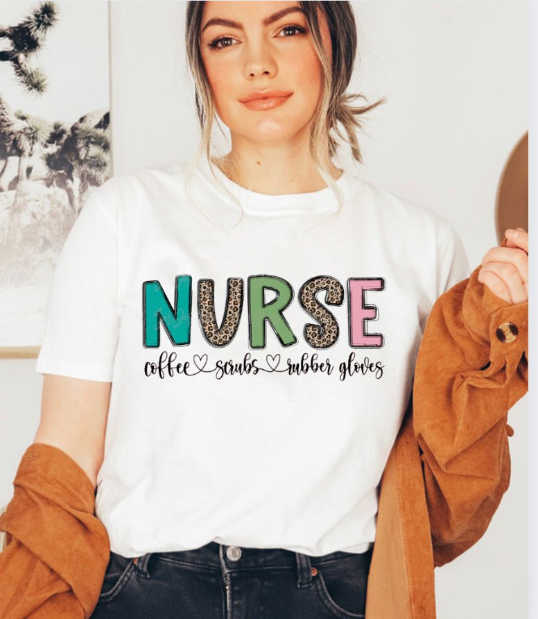 Kay's & Grace Clothing Company 12x12 Nurse Heat DTF Transfers