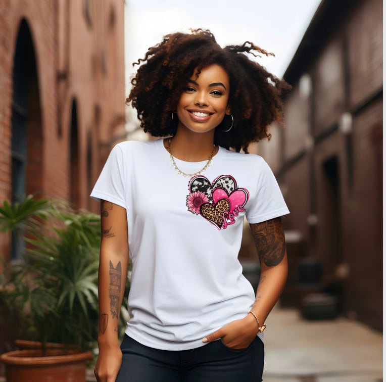 Kay's & Grace Clothing Company 5 Sweet Heart Heat DTF Transfer Pocket