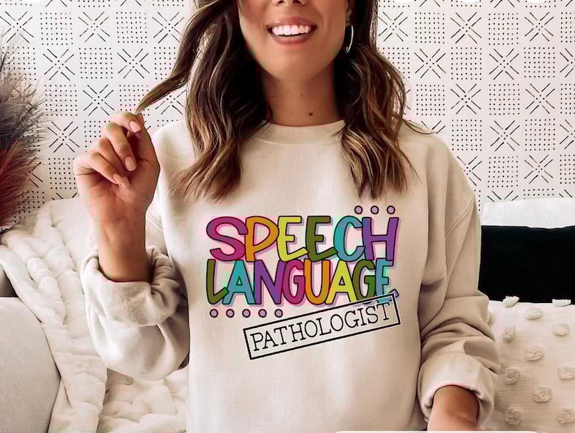 Kay's & Grace Clothing Company  DTF Transfers Speech Language Pathology DTF Transfers