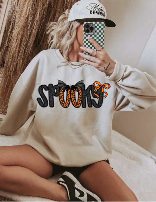 Preppy Spooky Vibes DTF Transfers