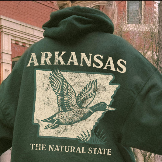 Arkansas The Natural State DTF Transfer
