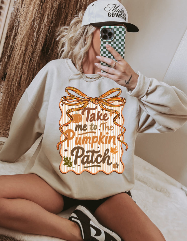 Take Me To The Pumpkin Patch DTF Transfer