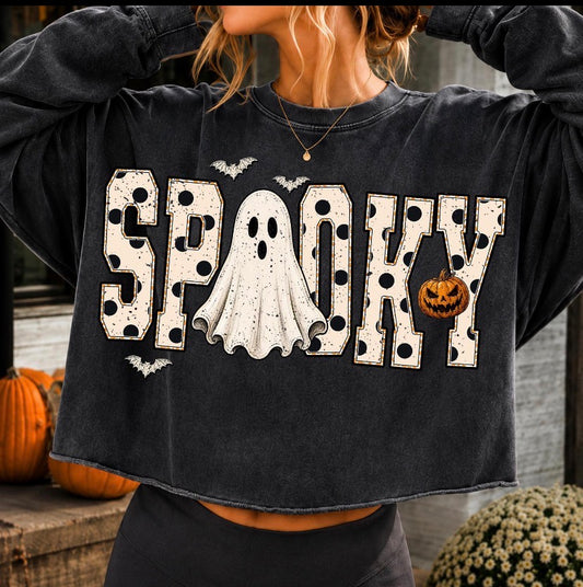 Retro Spooky Dots