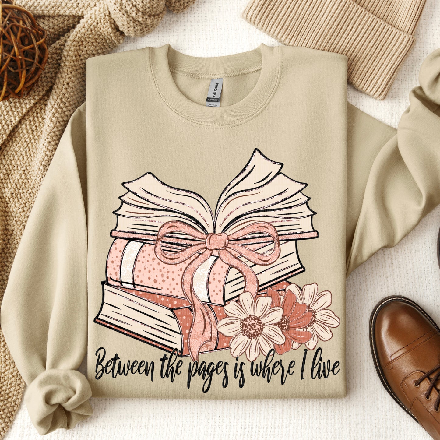 Between The Page DTF Tranfers