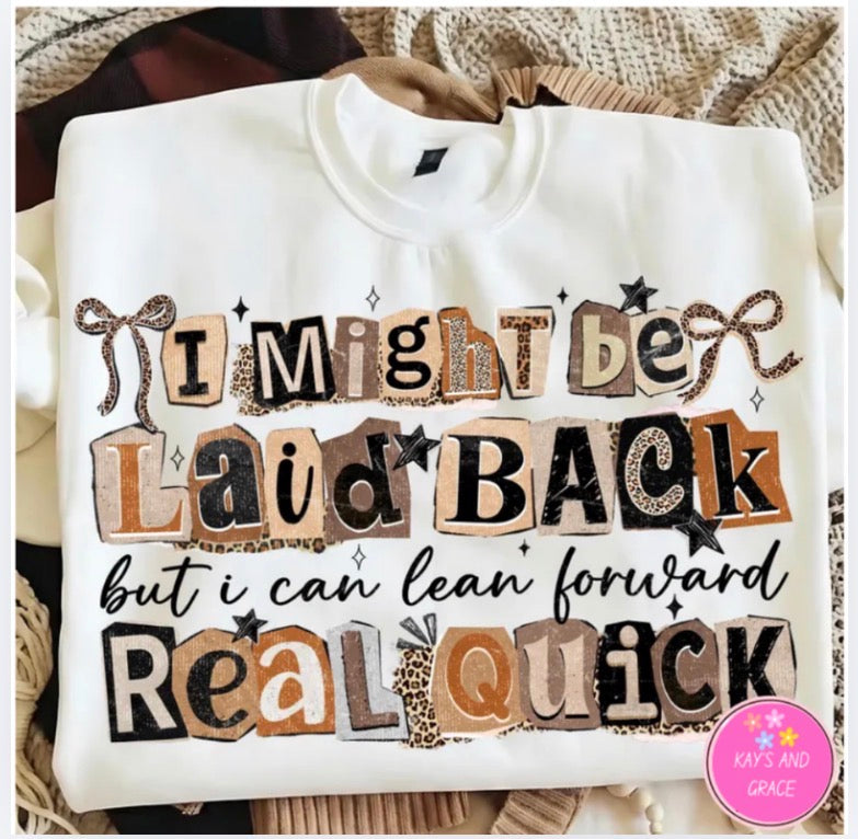 Laid Back DTF Transfers
