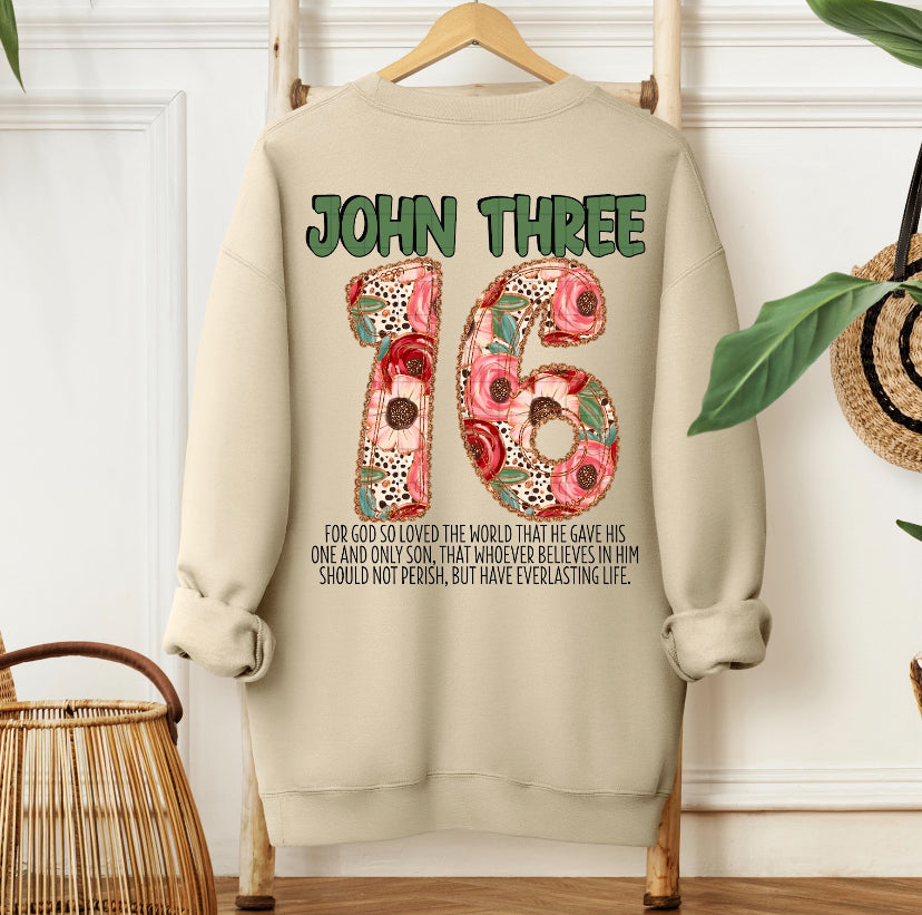 John 3:16 DTF Transfer