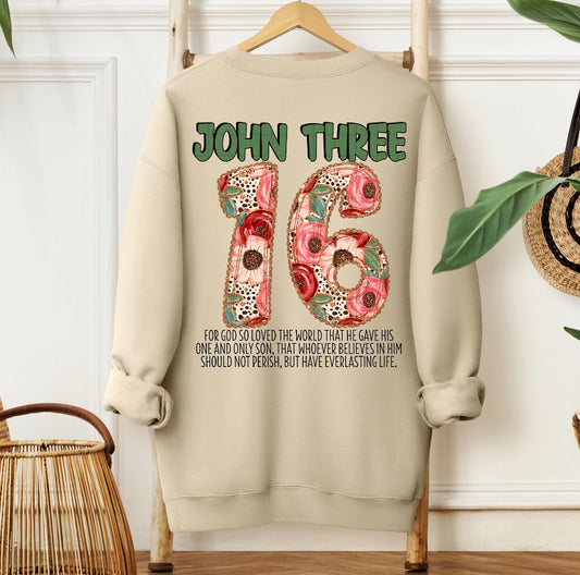 John 3:16 DTF Transfer