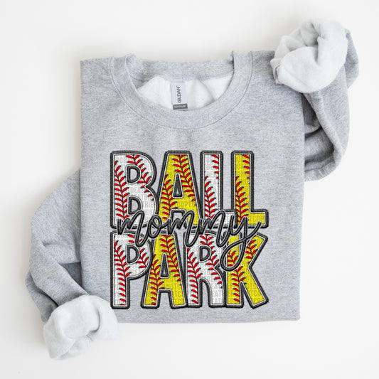 Ball Park Mommy DTF Transfer