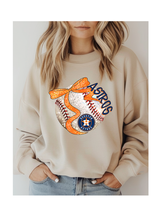 Astros Baseball DTF Transfer