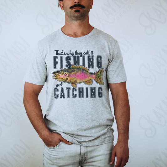 Fishing Not Catching DTF Transfer