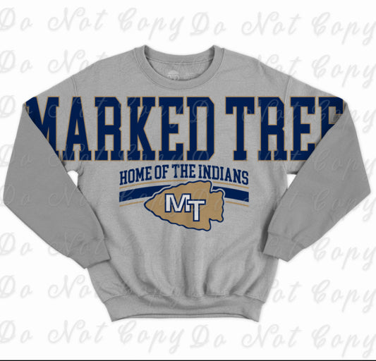 Marked Tree Completed Sweatshirt