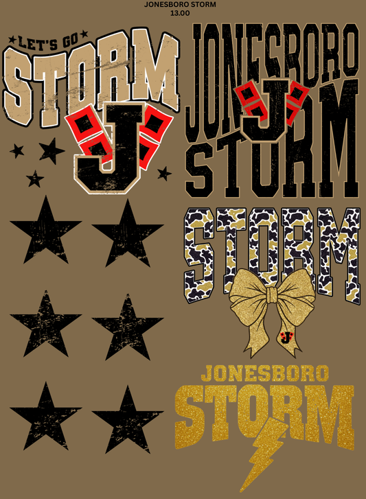 Jonesboro storm Gang sheet