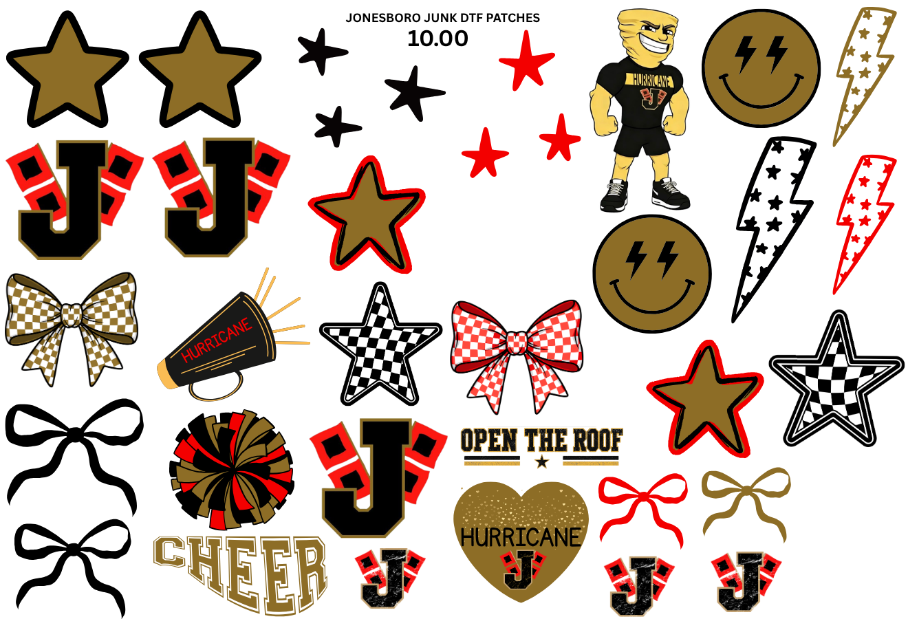 Jonesboro junk DTF Patch