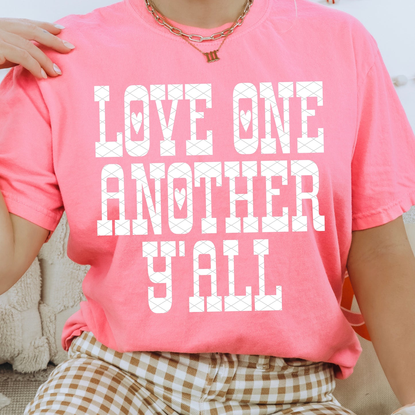 Love One Another White