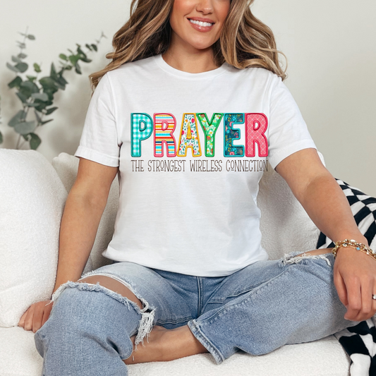 Kay's & Grace Clothing Company  11” Prayer Colorful DTF Transfers
