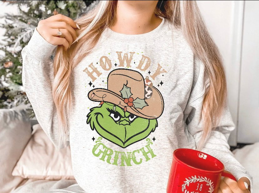 Kay's & Grace Clothing Company  11x11 Pre-Order Howdy Grinch