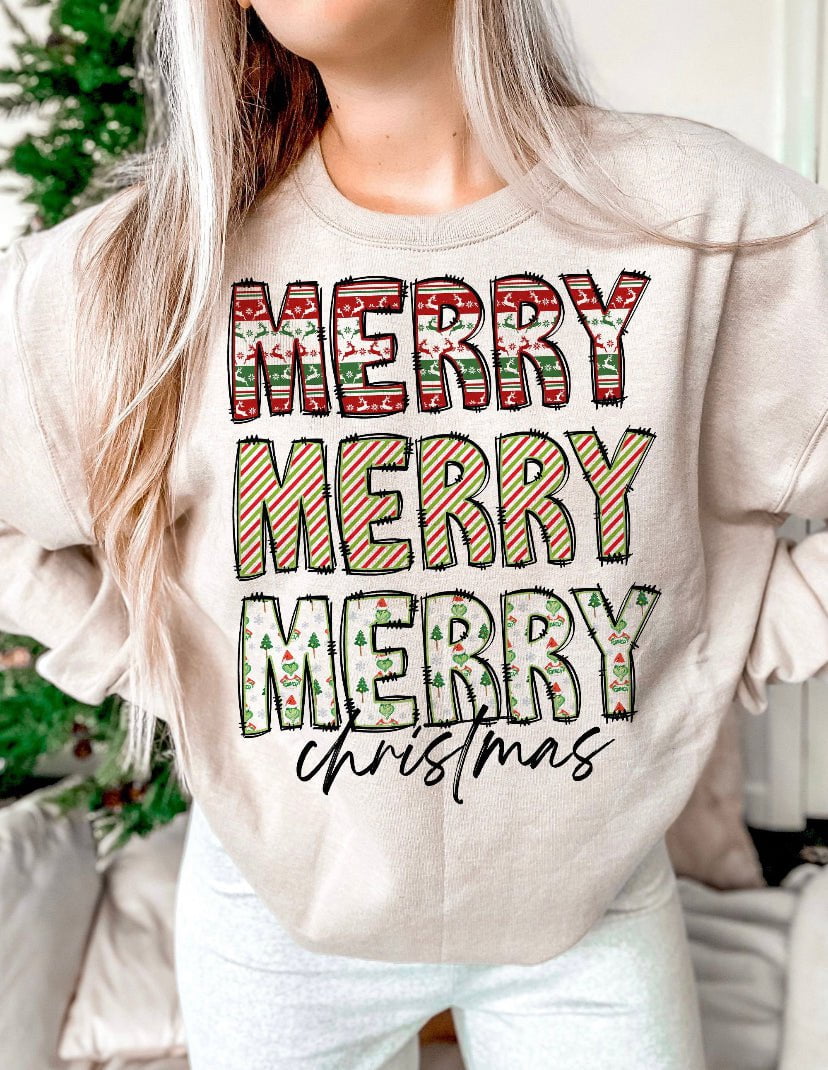 Kay's & Grace Clothing Company  11x11 Pre-Order Merry Merry Merry Christmas