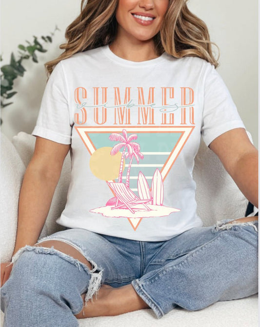 Kay's & Grace Clothing Company  12” Summer Vibe DTF Transfer