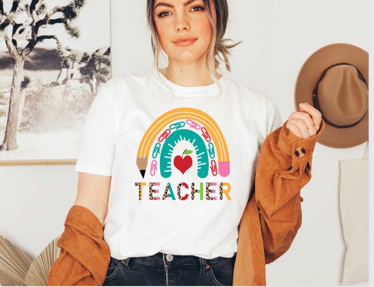 Kay's & Grace Clothing Company  12x12.5 Teacher Heat DTF Transfers